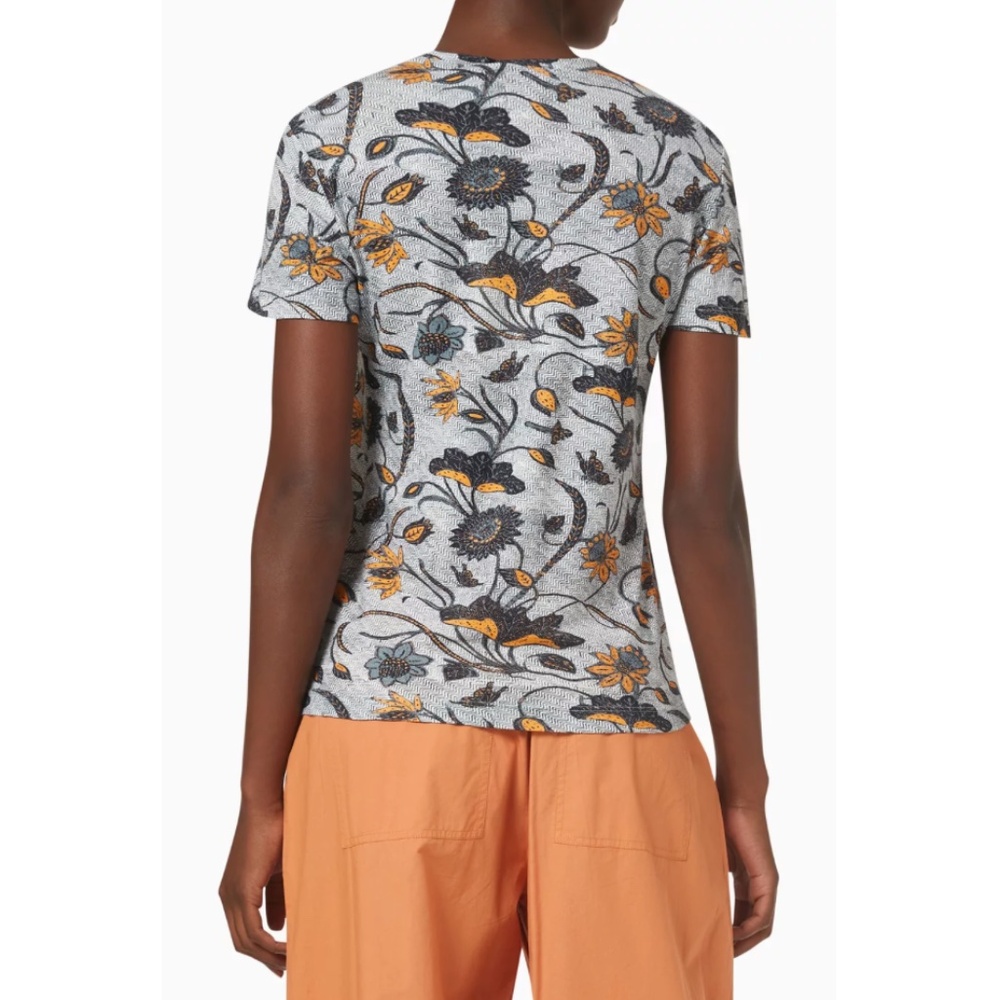Ulla Johnson Estelle T-Shirt in Portofino - Picture 2 of 16